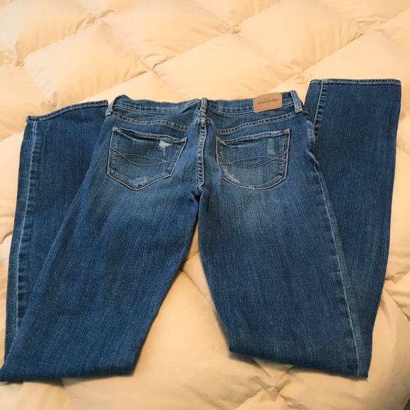 Abercrombie & Fitch Maddy Skinny Distressed jeans Size 16 Slim - Picture 2 of 8